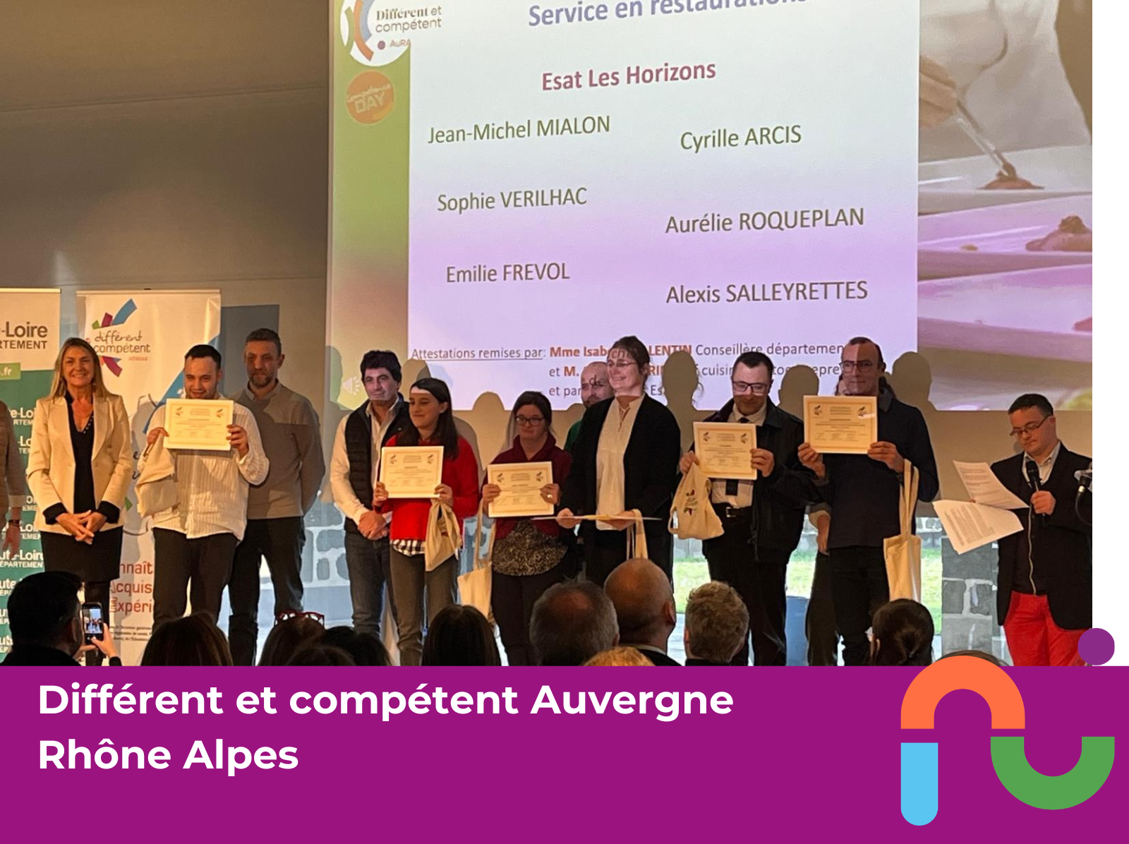 Différent et compétent AuRA